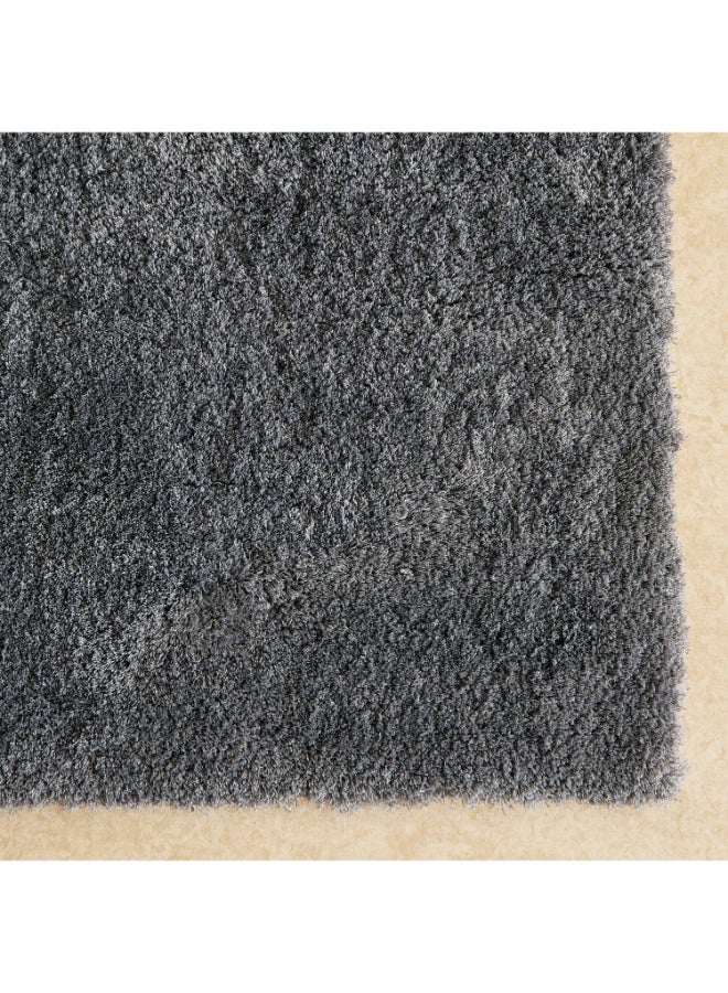 Home Box Plush Antiskid Bathmat - Grey - 70x120 cm - Image 3